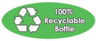 100% Recyclable Bottle